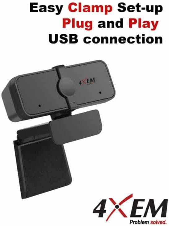 Webcam - 3 Megapixel - 30 fps - Black - USB 2.0 Type A