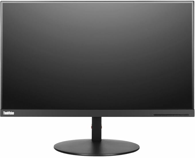 Lenovo - Open Source ThinkVision P24h-10 23.8 WQHD LED LED Monitor - Glossy Black