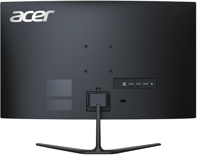 Acer 27 2560 x 1440 QHD Gaming Monitor | AMD FreeSync Premium | 170 Hz Refresh Rate | 1500R Curved Design | 1 x Display Port 1.4 &amp 2 x HDMI 2.0 Ports(Cable Included)