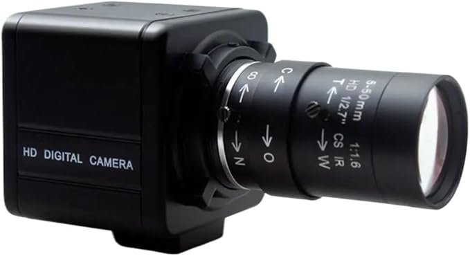 Mini Manual Zoom 3 4 5 8MP IP Camera 5 mm 6 mm Lens Metal Industrial Inspection Security Camera Video Surveillance