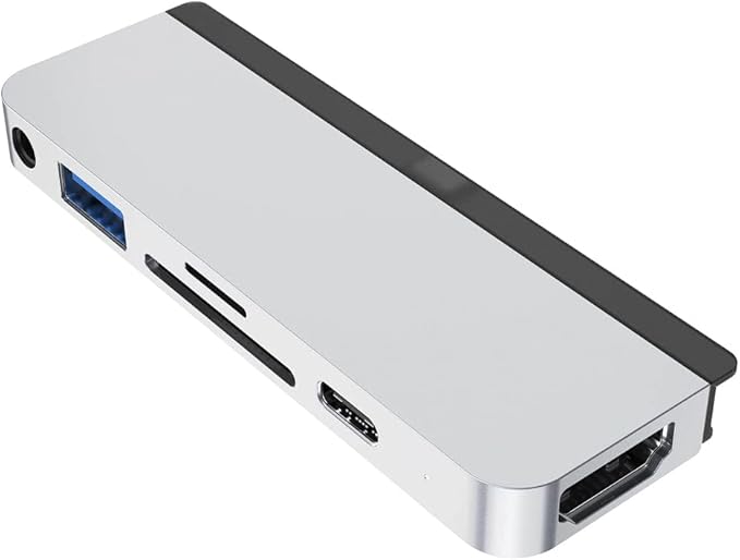 HyperDrive 6-in-1 USB-C Hub/Silver