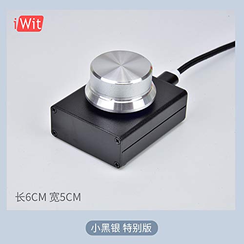 USB Volume Control PC Computer Speaker Audio Volume Remote Controller Knob with One Key Mute Function Support Win7 8 10 XP Mac Vista Android