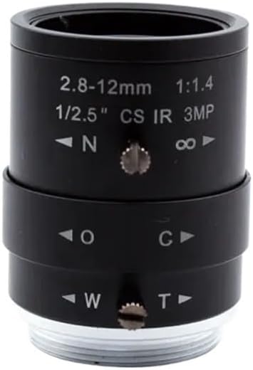 3MP 2mm 2mm HD Fixed 12mm Manual Varifocal CS Mount Lens for Security Surveillance Camera Lens