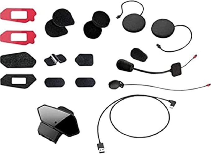 Sena 50R Mounting Accessory Kit with Sound by Harman Kardon Speakers and Mic (50R-A0202) Black