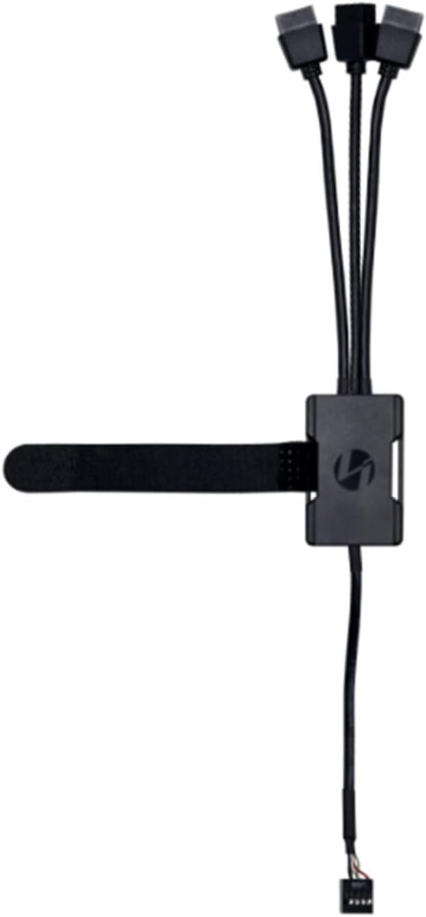 Lian LIANLI USB 2.0 Hub 1 to 3 HUB Supports UNI Fan Series Controller 9 Pin 3 Port Extension Japanese Authorized Dealer