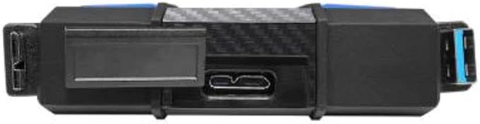 ADATA HD710 Pro - 2 TB External Hard Drive - Shockproof Waterproof &amp Dustproof - Durable Storage - For Gamers Students &amp Professionals - Mac PC &amp Linux Compatible - Blue - AHD710P-2TU31
