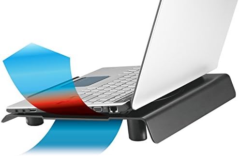 Cooler Master NotePal CMC3 Laptop Cooling Pad 'Silent 200mm Fan 700RPM Supports up to 15.6 laptops' R9-NBC-CMC3-GP