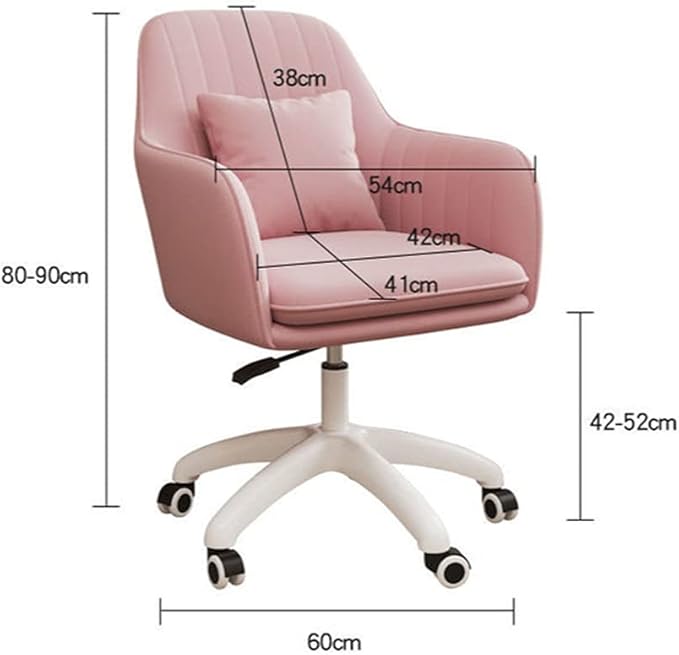 Office Chair Gaming Chair Computer Chair Computer Chair Home Office Chairs Modern Simplicity Gaming Chair Fashion Casual Desk Chair Bedroom Backrest Computer Armchair (Color : Grau)