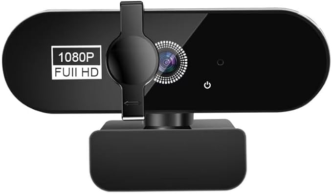 High-Definition 2K USB Web Camera for Online Teaching Live Streaming &amp Remote Meetings – Plug-and-Play 1080P &amp 4K Resolution