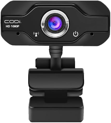 CODi Aquila HD 1080P Fixed-Focus Webcam
