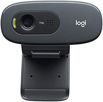 720P Webcam C270 Web Camera with Built-in HD Microphone 1280 x 720p USB Web Cam Widescreen Video Calling and Recording