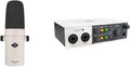 Universal Audio SD-1 Standard Dynamic Microphone White &amp UA Volt 2 USB Audio Interface for Recording podcasting and Streaming with Essential Audio Software Including $400 in UAD Plug-ins