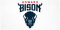Howard University Bison Primary Logo Large Gaming Mouse Pad Desk Mat with Stitched Edges Non-Slip Base for Gamer Home and Office 31.5 x 15.7
