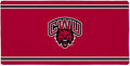 Central Washington University Wildcats Primary Logo Stripes Large Gaming Mouse Pad Desk Mat with Stitched Edges Non-Slip Base for Gamer Home and Office 31.5 x 15.7