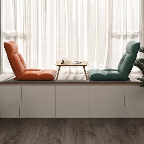 Floor Chair Floor Chair Foldable Lazy Sofa Meditation Chair Window Chair with 5 Adjustable Positions Floor Chair Gaming Sofa Bed with Reclining Function for Reading Gaming Meditating (/Green)