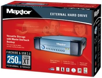 Maxtor S01J250 External USB 2.0/FireWire 5400 RPM 250 GB Hard Drive