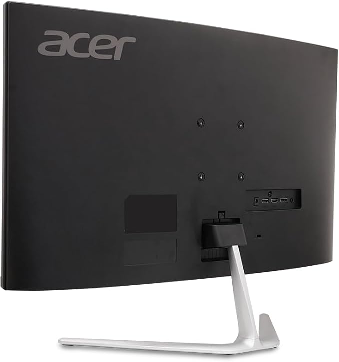acer Nitro 27 WQHD 2560 x 1440 1500R Curved PC Gaming Monitor | AMD FreeSync Premium | 180Hz Refresh | 1ms VRB | VESA Mountable | HDR10 | 1 x Display Port 1.2 &amp 2 x HDMI 2.0 | EDA270U Pbmiipx