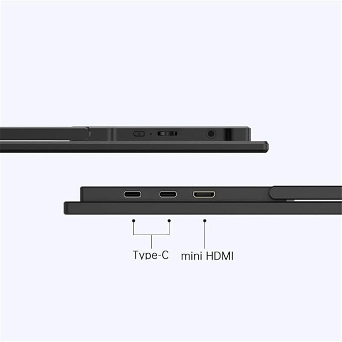 Portable Laptop Monitor 2.5K 16-inch 120Hz Portable Display for Laptops Mobile Phones and Extended Secondary Screens Gaming Display