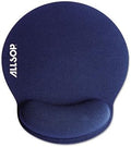 Mousepad Pro Memory Foam Mouse Pad with Wrist Rest 9 x 10 x 1 Blue (2 Pack)