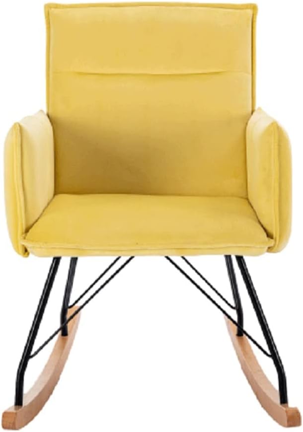 Office Chair Gaming Chair Computer Chair Relax Rocking Chair Velvet Upholstered Rocker Chair Lounge Chair Cushion for Living Room