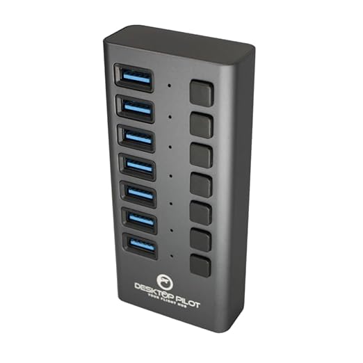 Desktop Pilot - 7-Port USB Hub for Flight Simulators