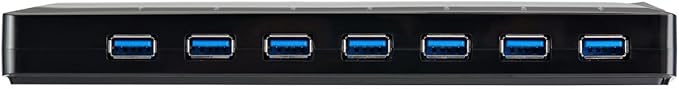 StarTech.com 9 Port USB 3.0 Hub - 7 x USB-A 2 x USB-A Fast Charge Ports - Multi Port Powered USB Charging Station (ST93007U2C)