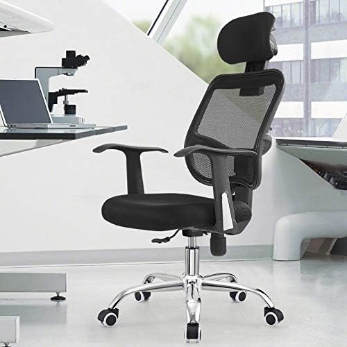 Office Chair Gaming Chair Computer Chair Mesh Computer Chairs and Lightweight and Breathable Office Chairs (Color : Argento)