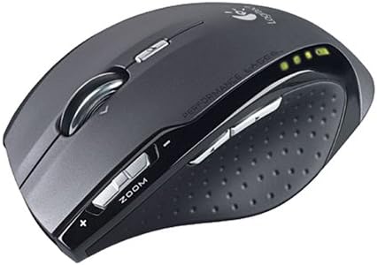 Logitech VX Revolution Ergonomic Design Cordless 2.4 GHz Wireless Laser Mouse for Notebooks/Laptops/PCs with Hyper-Fast Scrolling