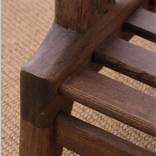 BTZHY Floor Chair Tatami Chair Japanese Bed Indoor Chair Wooden Living Room Furniture Space Saving Living Room Chair Tea Room Chairs Portable Low Chair Meditation Chair (Style 2)