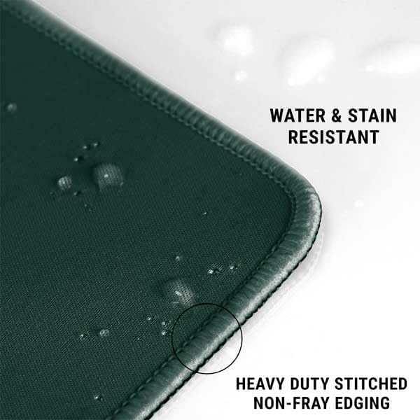 Skinit Extra Large Gaming Mouse Pad - Officially Licensed Michigan State University Spartans MSU Split Design with Stitched Edges Waterproof Non-Slip Rubber Base Desk Mat for Keyboard &amp Mouse