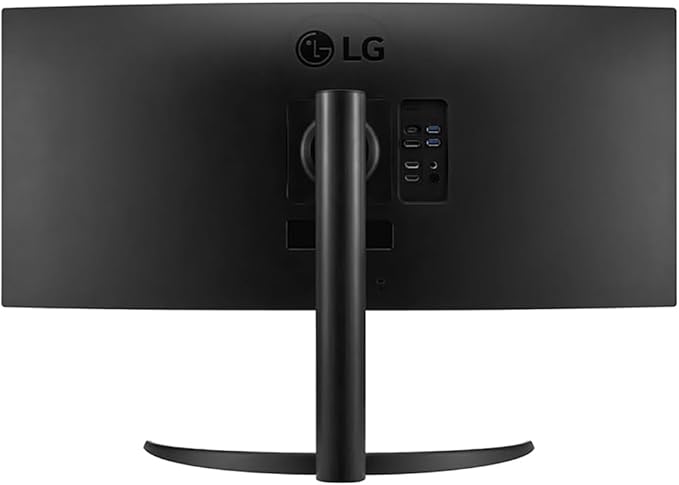 LG 34WR55QK-B 34 inch Curved UltraWide WQHD HDR 10 100Hz Monitor with USB Type-C (Renewed) Bundle with 2 YR CPS Enhanced Protection Pack