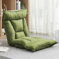 Floor Chair Floor chair with backrest foldable and headrest lazy sofa meditation chair window chair floor chair for adults comfortable armless lounge chair gaming chair ideal for reading (/Lig