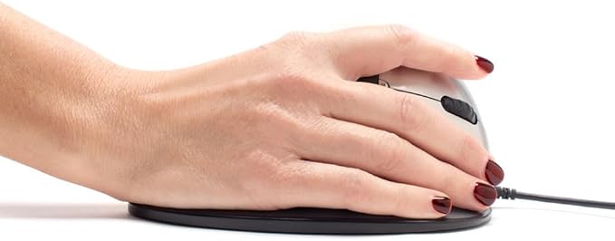 Goldtouch KOV-GSV-RM Semi-Vertical Mouse Wired (Right-Handed) Medium