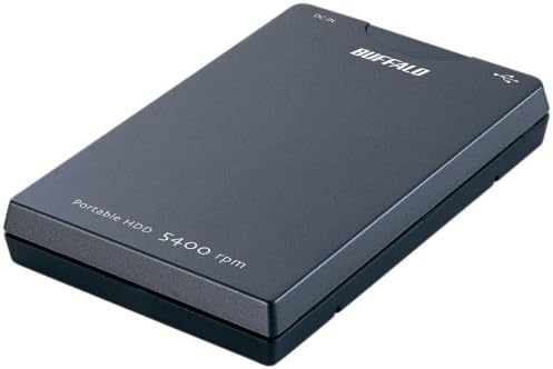 Buffalo HD – ph80u2/UC – BK 0 X USB Bus Power Portable HDD