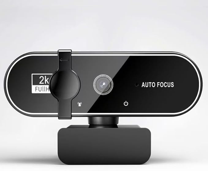 High-Definition Network Camera 1080P/2K/4K - Plug-and-Play USB Webcam for Online Teaching Live Streaming Remote Meetings &amp Video Calls