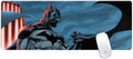 Skinit Large Gaming Mouse Pad - Officially Licensed Batman Clenched Fist Design with Stitched Edges Waterproof Non-Slip Rubber Base Desk Mat for Keyboard &amp Mouse 31.5 x 11.8 inches
