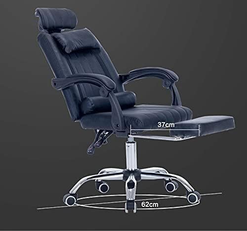 Computer Chair Office Chair Gaming Chair Desk Chair Recliner Chair High Back Computer Swivel Chair Ergonomic S-Shaped Curve Design with Headrest with Footrest Computer Chair Home Office Desk Chairs