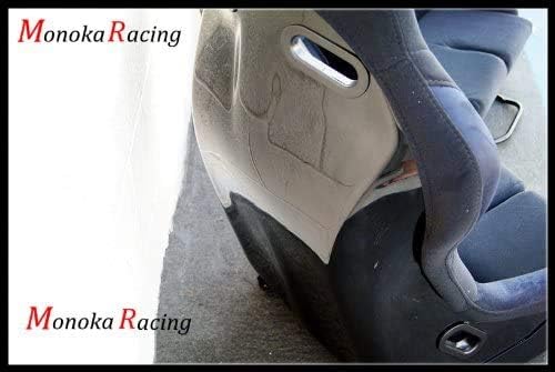 (A Pair) Large Size Single Comfortable Fabric Simulator Cockpit Gaming Chair Racing Seat (Black-Single Large)