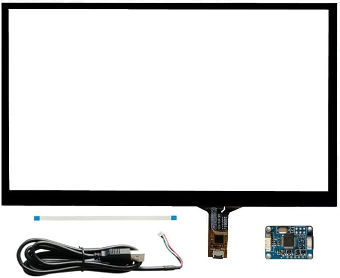 10.1 Inch 16:9 USB Capacitive Multi-Touch Screen Panel – Plug &amp Play for PC Raspberry/Orange Pi Linux/Windows/Android – No Driver Needed