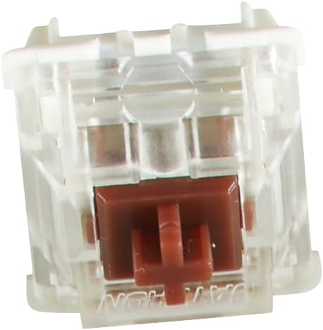 GLORIOUS Kailh Bronze Mechanical Keyboard Switches - Tactile &amp Clicky - Premium Quality for Gamers &amp Typists - 120 Pieces Pack