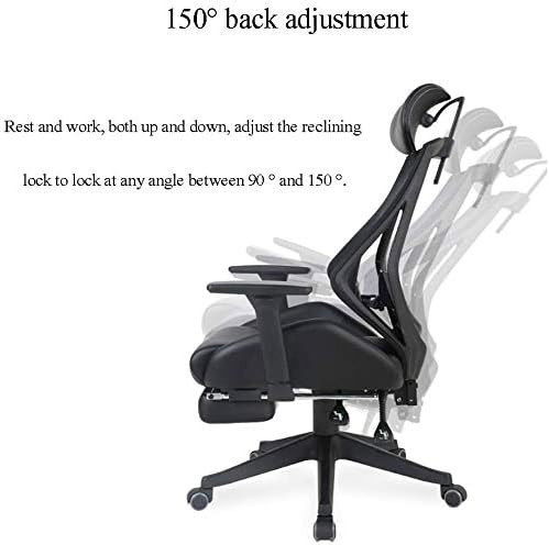 Office Chair Gaming Chair Computer Chair Reclining Computer Chair Home Modern Minimalist Office Study Lifting Backrest Waist Swivel Chair Net Gaming Seat