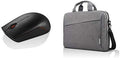 Lenovo 300 Wireless Compact Mouse Black Up to 12 Months Battery Life and Carrying Case Sleek Design Durable and Water-Repellent Fabric Business Casual or School