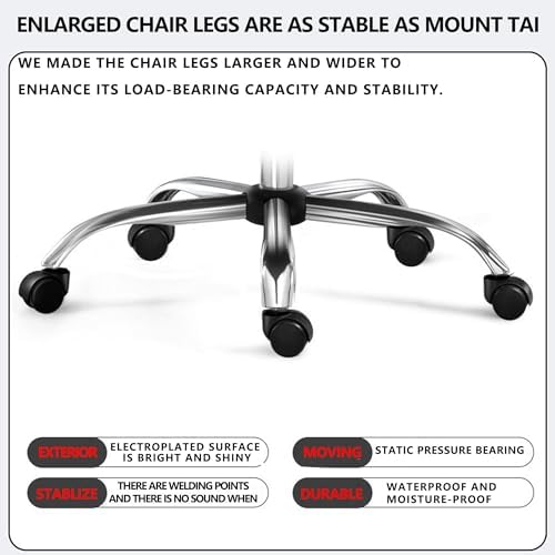 Comfortable High Back Gaming Chair with Cool Racing Design | Swivel Office Chair for Live Streaming Computer Chair with Height Adjustment 360° Swivel Height APink-One Size