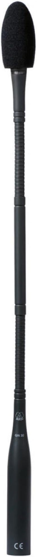 AKG CGN331E Gooseneck Microphone DAM Set Cardioid Polar Pattern 11.81 Inches Gooseneck with XLR Module Works in Fixed or Mobile Installations Designed for Inexperienced Speakers