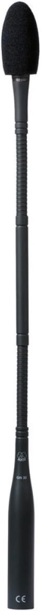 AKG CGN331E Gooseneck Microphone DAM Set Cardioid Polar Pattern 11.81 Inches Gooseneck with XLR Module Works in Fixed or Mobile Installations Designed for Inexperienced Speakers