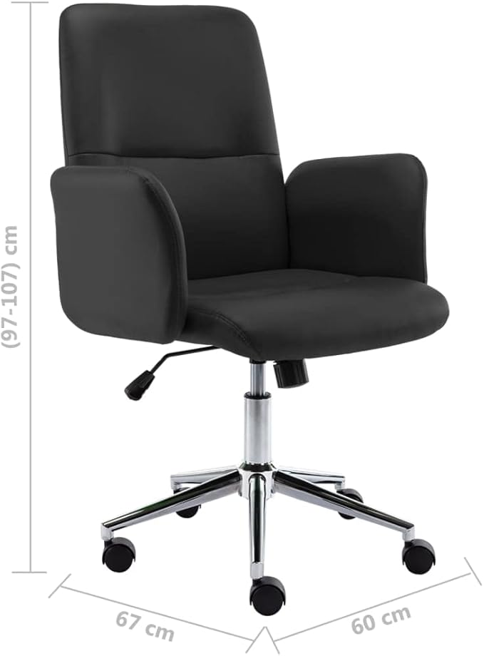 Gaming Chair with Footrest Black and Light Gray Fabric Gaming Chair with Ergonomic Design Adjustable Features - for Gamers and Office Use