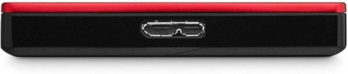 Seagate Backup Plus Slim 2TB External Hard Drive Portable HDD – Red USB 3.0 for PC Laptop and Mac 2 Months Adobe CC Photography (STDR2000103)