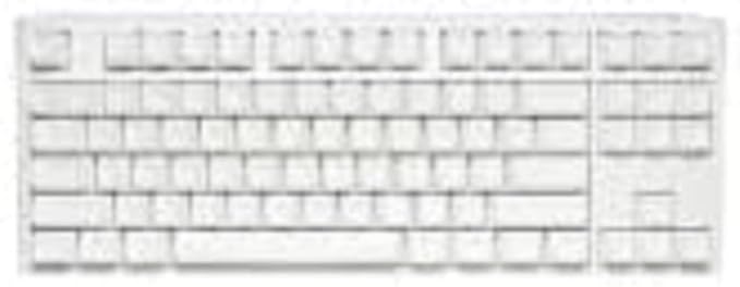Ducky One 3 White 80% Mechanical Keyboard: Quack Mechanics Dampening Hot-Swappable Cherry Black Switches High-Density PBT Doubleshot Keycaps RGB US White