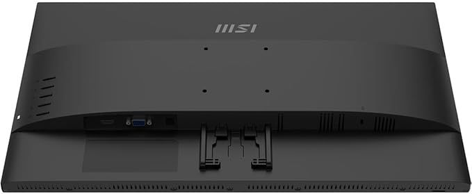 msi PRO MP241X 24 Monitor Bundle with ErgoFlexy Single Monitor Mount - FHD VA (1920x1080) 75 Hz Display 1 HDMI 1 VGA VESA Mount (75x75 mm) for Business &amp Productivity Black (2026 Model)