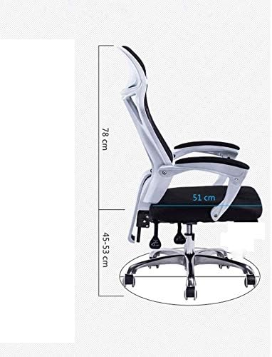 Office Chair Gaming Chair Computer Chair Reclining Office Chair Capacity Ergonomic Computer Mesh Recliner Executive Swivel Office Desk Chair Task Chair and Lumbar Support (Color : 3-pa